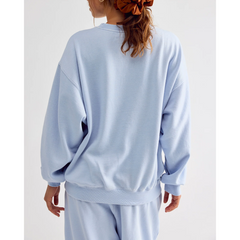 PULLOVER SWEATSHIRT | SLOW IT DOWN-Tops-FREE PEOPLE-Coriander