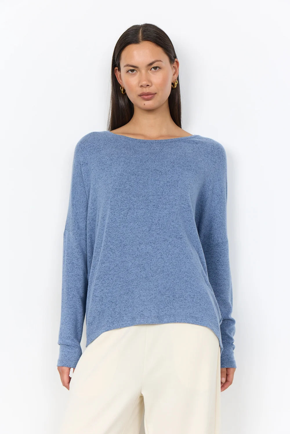 PULLOVER TOP | BIARA: TEMPEST - description about cuffs?-Uncategorised-SOYACONCEPT-SMALL-TEMPEST-Coriander