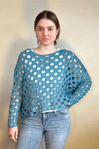 PULLOVER TOP | LULA-Top-SHANNON PASSERO-Coriander