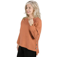 PULLOVER TOP | YARITZA-Tops-SHANNON PASSERO STORE-Coriander