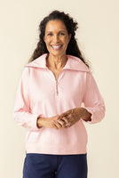 QUARTER ZIP TOP-Tops-HABITAT-XSMALL-CARNATION-Coriander