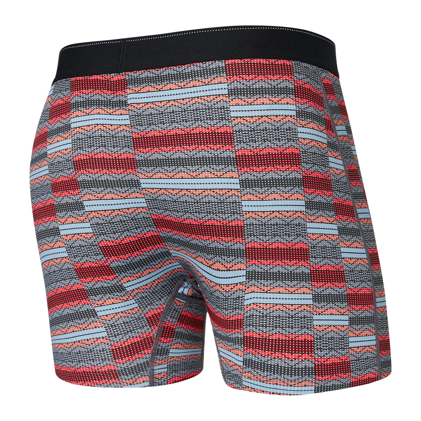 QUEST - ASHER STRIPE-RED-Intimates-SAXX-Coriander