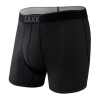 QUEST BOXER BRIEF | BLACK II-Underwear-SAXX-Coriander