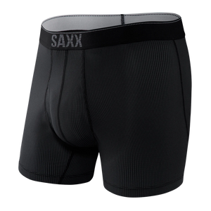 QUEST BOXER BRIEF | BLACK II-Underwear-SAXX-Coriander