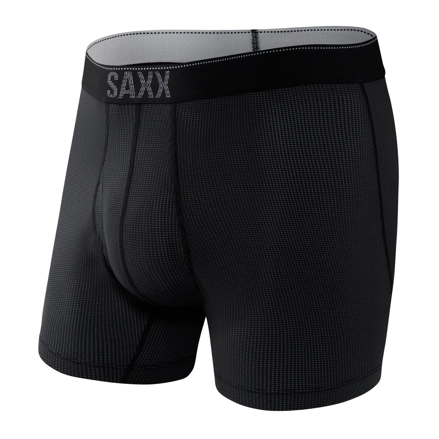 QUEST BOXER BRIEF | BLACK II-Underwear-SAXX-SMALL-BLACK II-Coriander