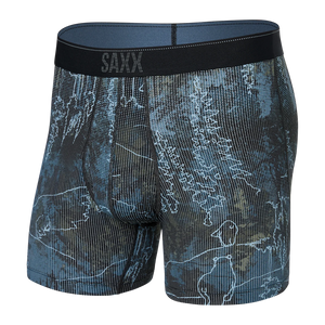 QUEST BOXER BRIEFS | SMOKEY MOUNTAINS-Intimates-SAXX-SMALL-SMOKEY MOUNTAINS-Coriander