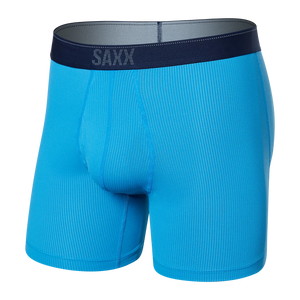 QUEST BOXER BRIEFS | TROPICAL BLUE-Underwear-SAXX-SMALL-TROPICAL BLUE-Coriander