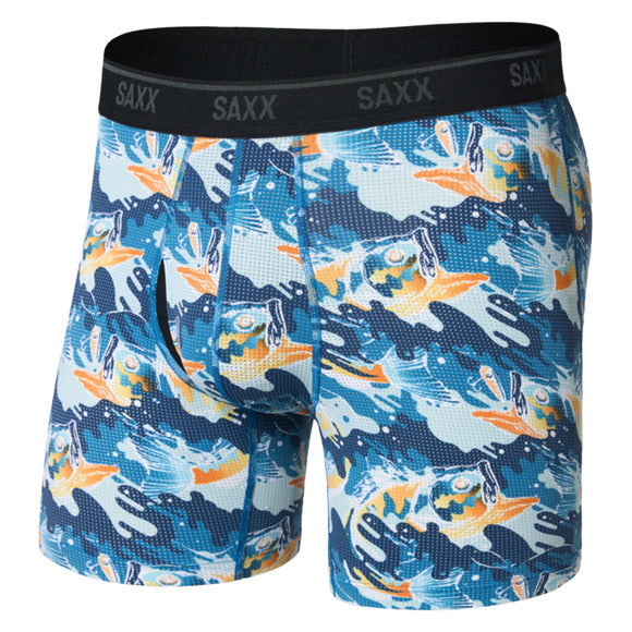QUEST MESH BOXER BRIEF | BIG MOUTH BASS-BLUE-Intimates-SAXX-Coriander