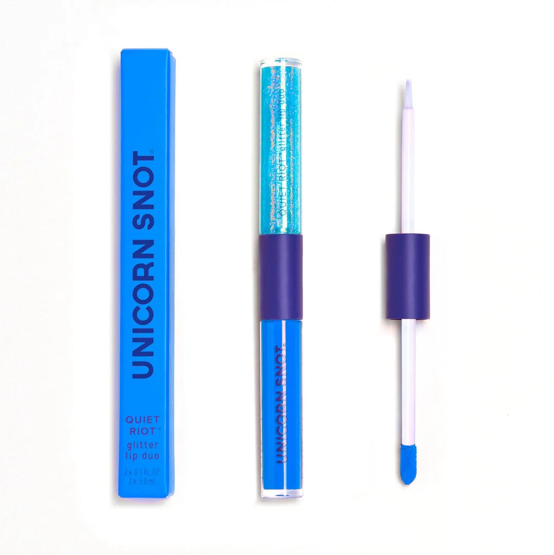 QUIET RIOT 2IN1 LIP DUO| BLUE-DREAM-Lotions & Potions-UNICORN SNOT-Coriander