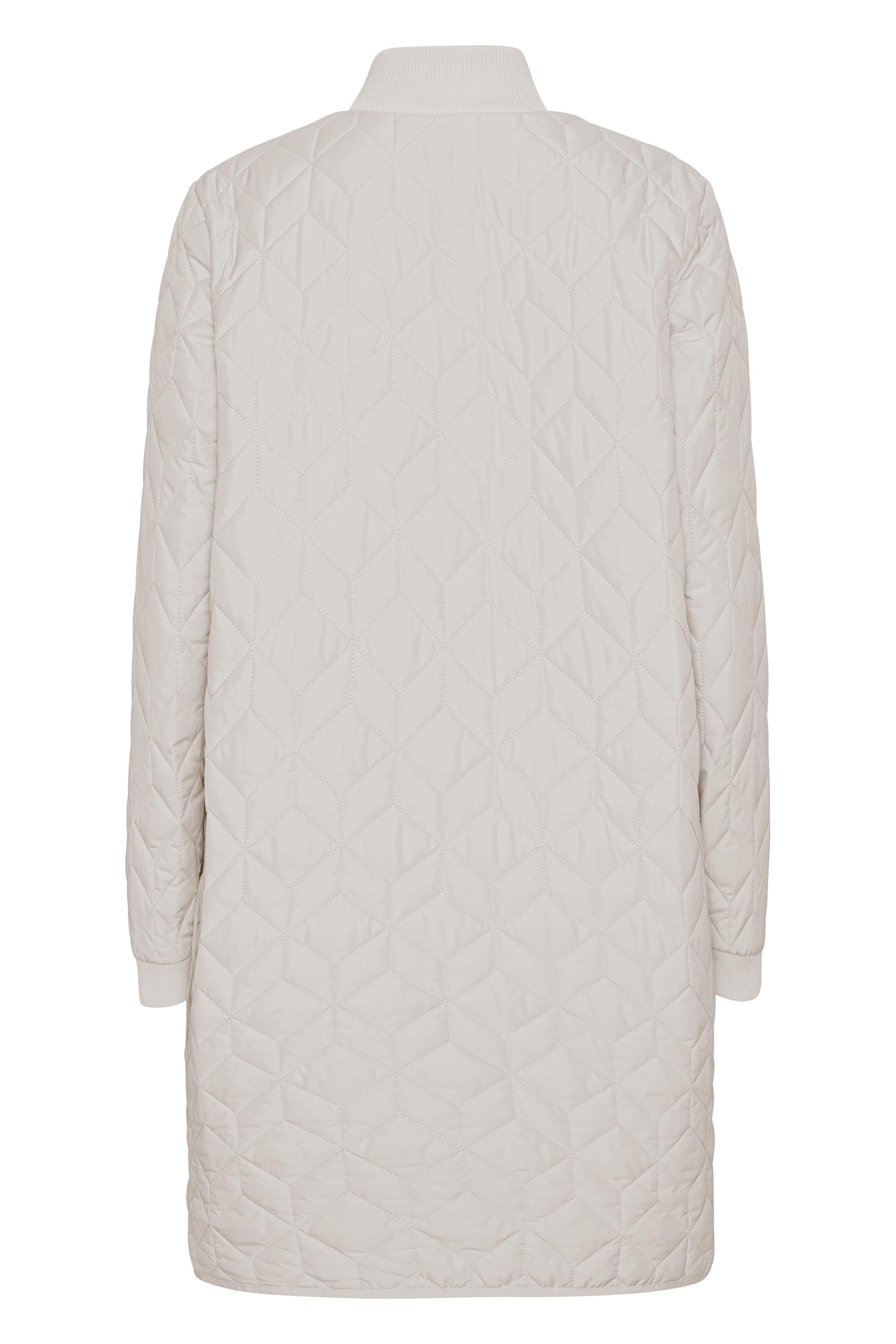 QUILTED COAT | PADDED LONG-Jackets & Sweaters-ILSE JACOBSEN-Coriander