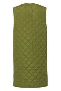 QUILTED VEST | LONG-Jackets & Sweaters-ILSE JACOBSEN-Coriander