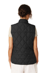QUILTED VEST | SHORT-Jackets & Sweaters-ILSE JACOBSEN-Coriander