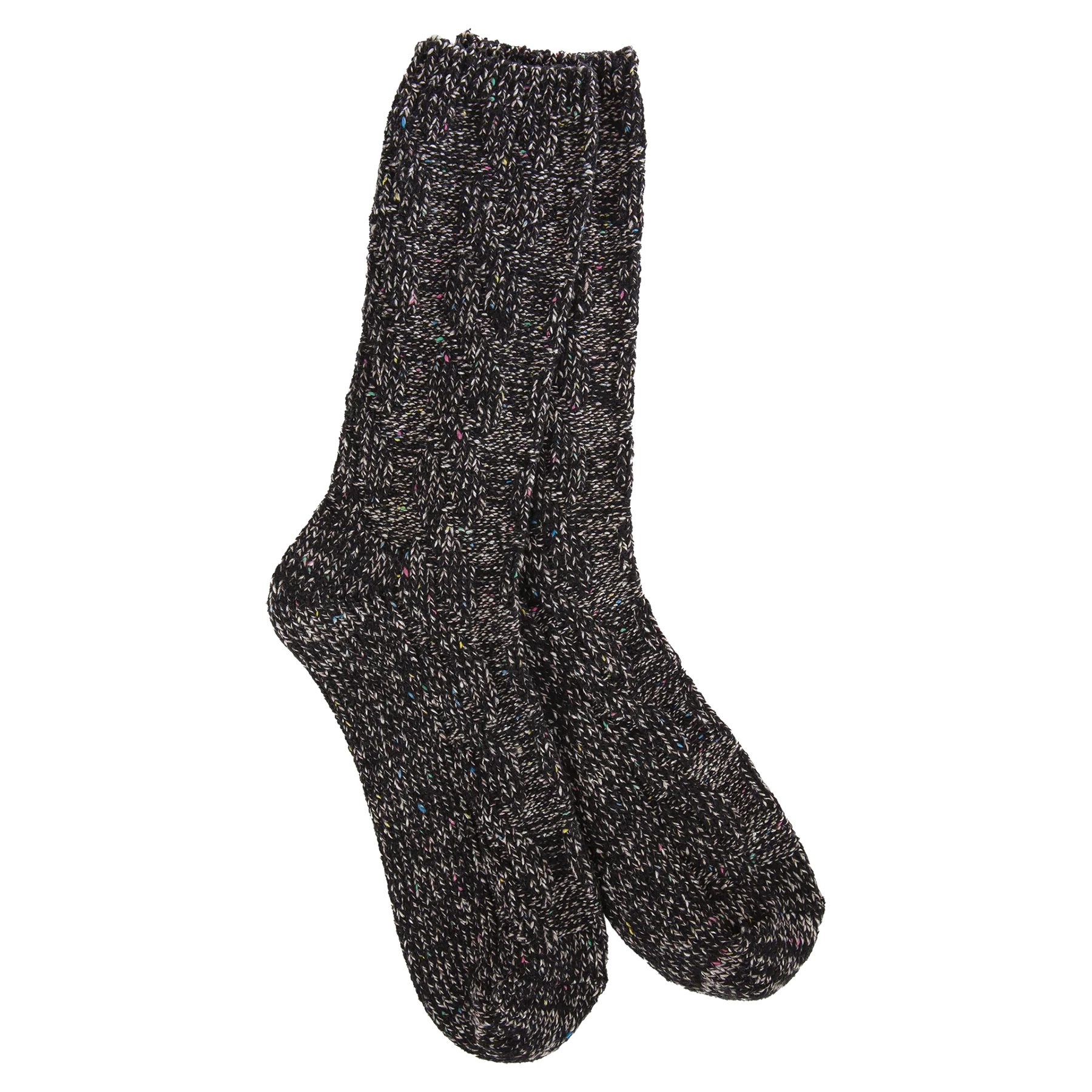 RAGG CABLE WOMEN'S CREW SOCKS-Socks-WORLD'S SOFTEST-HARMONY-Coriander