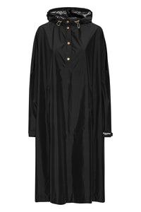 RAIN PONCHO | LONG WITH SLEEVES-Jackets & Sweaters-ILSE JACOBSEN-Coriander