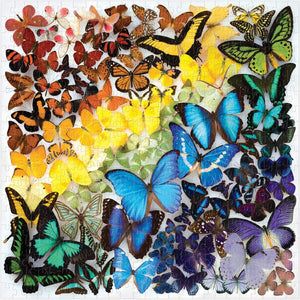 RAINBOW BUTTERFLIES 500 PIECE PUZZLE-Fun and Games-RAINCOAST-Coriander