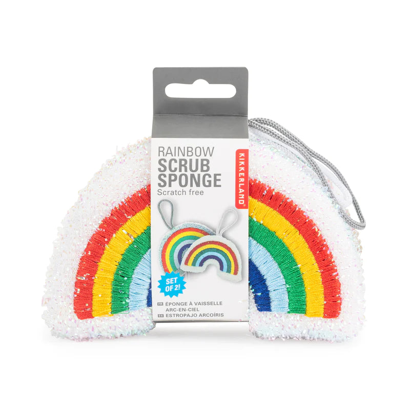 RAINBOW SPONGE SET-Gift-KIKKERLAND DESIGNS-Coriander