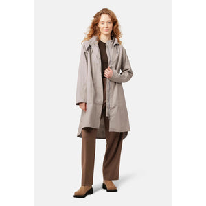RAINCOAT | A-LINE-Jackets & Coats-ILSE JACOBSEN-36-ATMOSPHERE 149-Coriander