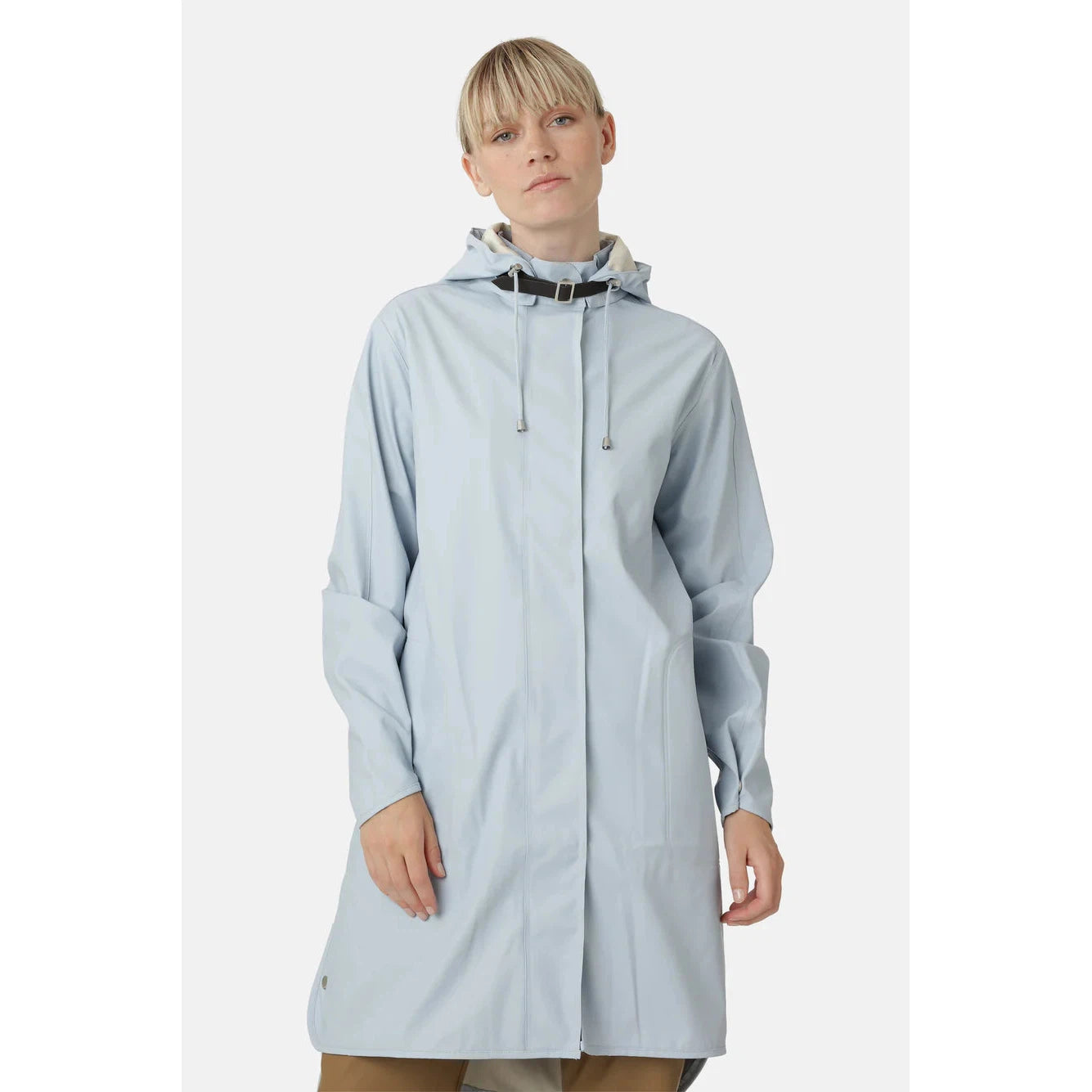 RAINCOAT | A-LINE-Jackets & Coats-ILSE JACOBSEN-36-BLUBELL 658-Coriander