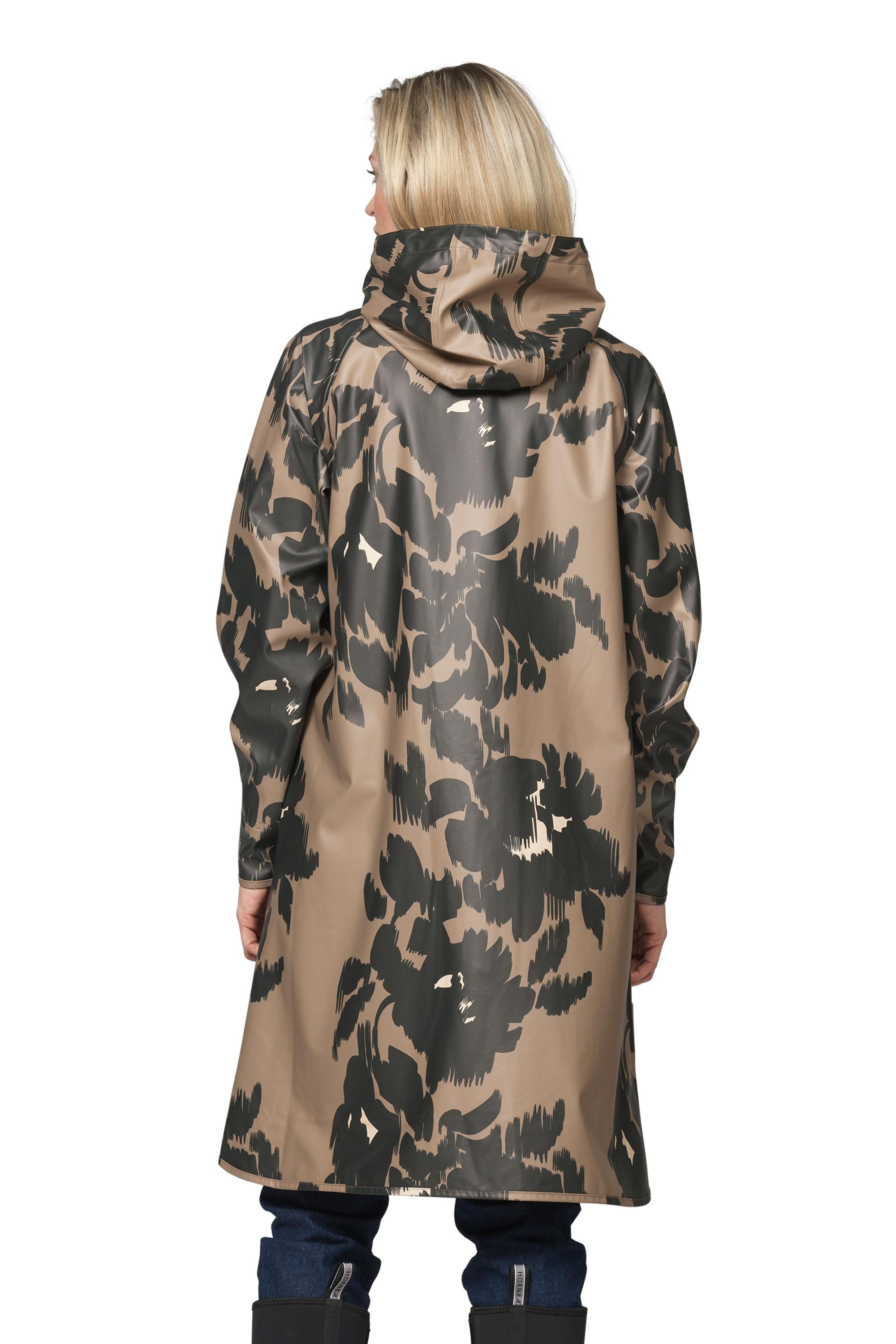 RAINCOAT | RAIN71P: FLORAL-Jackets & Sweaters-ILSE JACOBSEN-Coriander