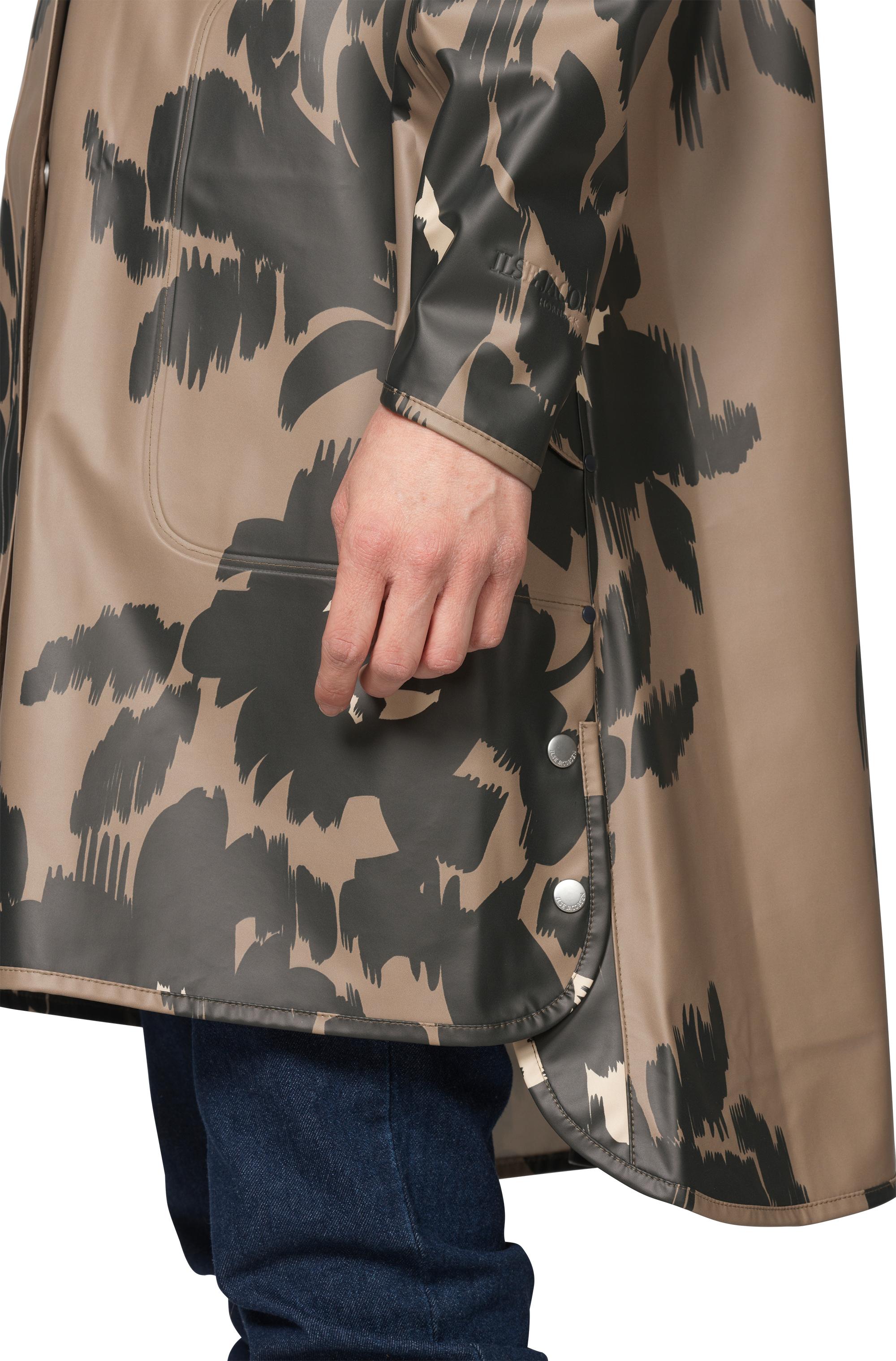 RAINCOAT | RAIN71P: FLORAL-Jackets & Sweaters-ILSE JACOBSEN-Coriander