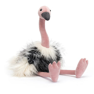 RAMONDA OSTRICH-Stuffed Animal-JELLYCAT-Coriander