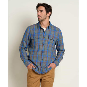 RANCHERO L/S SHIRT-Shirts & Tops-TOAD&CO-MEDIUM-CYAN WINDOWPANE-Coriander