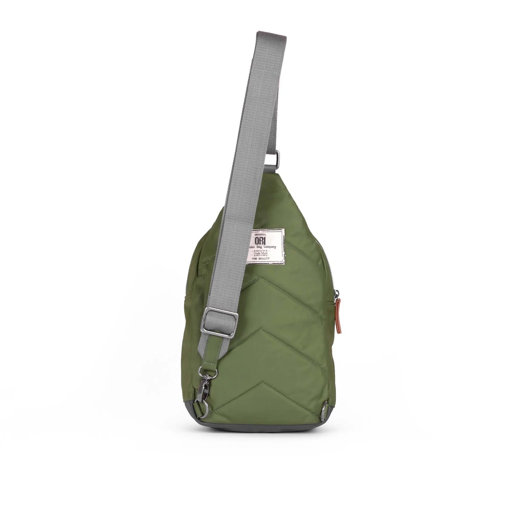 RECYCLED NYLON CROSSBODY | WILLESDEN B LARGE-Bags & Wallets-ORI LONDON-Coriander