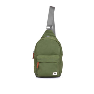 RECYCLED NYLON CROSSBODY | WILLESDEN B LARGE-Bags & Wallets-ORI LONDON-AVOCADO-Coriander