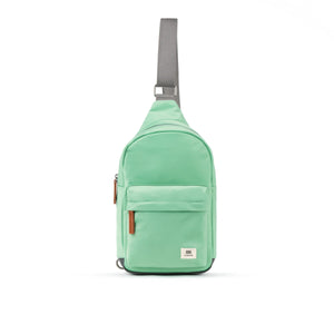RECYCLED NYLON CROSSBODY | WILLESDEN B LARGE-Bags & Wallets-ORI LONDON-MATCHA-Coriander