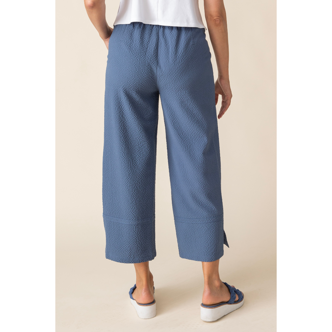 RELAXED SPLIT HEM CROP PANT-Bottom-HABITAT-Coriander