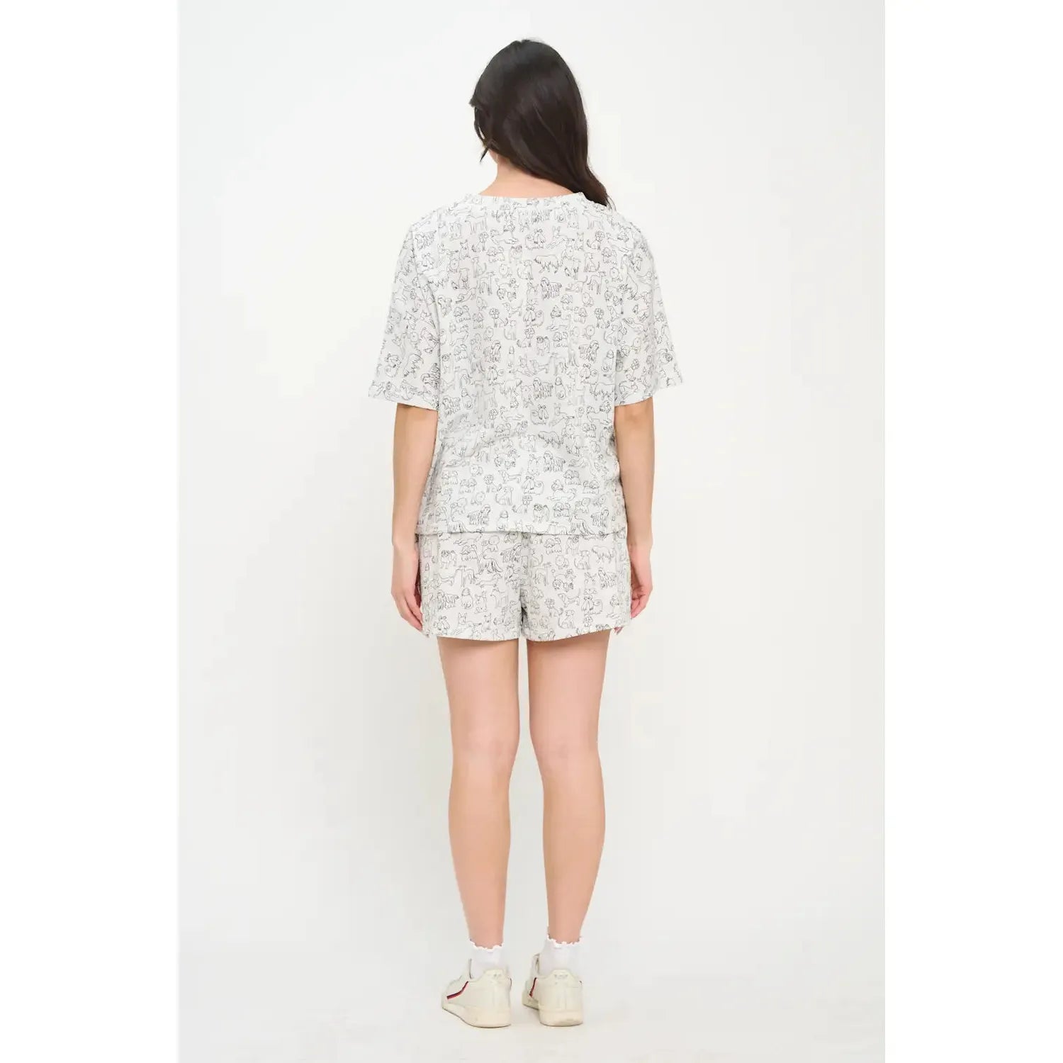 RELAXED T-SHIRT | DIFFERENT DOG BREEDS-Top-SM WARDROBE-Coriander