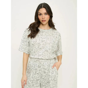 RELAXED T-SHIRT | DIFFERENT DOG BREEDS-Top-SM WARDROBE-Coriander