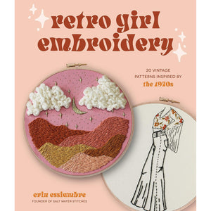 RETRO GIRL EMBROIDERY-Books & Stationery-UNIVERSITY OF TORONTO PRESS-Coriander