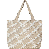 REVERSIBLE SHOPPER TOTE | GRAPHICS-Bags & Wallets-ILSE JACOBSEN-IVORY WHITE 101100-Coriander