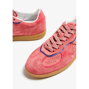 RIFT LEATHER SNEAKERS-Footwear-ALOHAS-37-RIFE PINK-Coriander