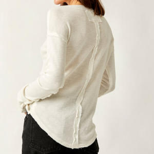 SAIL AWAY LONG SLEEVE SOLID-Tops-FREE PEOPLE-Coriander