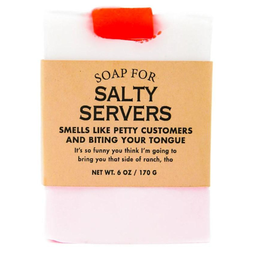 SALTY SERVERS SOAP-Soap-WHISKEY RIVER SOAP CO.-Coriander