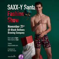 SAXXY SANTA FASHION SHOW TICKET-Event Ticket-COR-Coriander