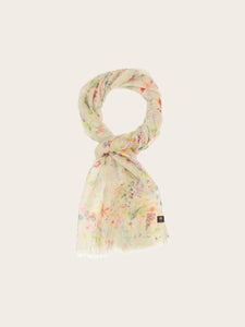 SCARF | DAINTY FLOWERS-Scarves & Wraps-V.FRAAS SPRING/SUMMER-Coriander
