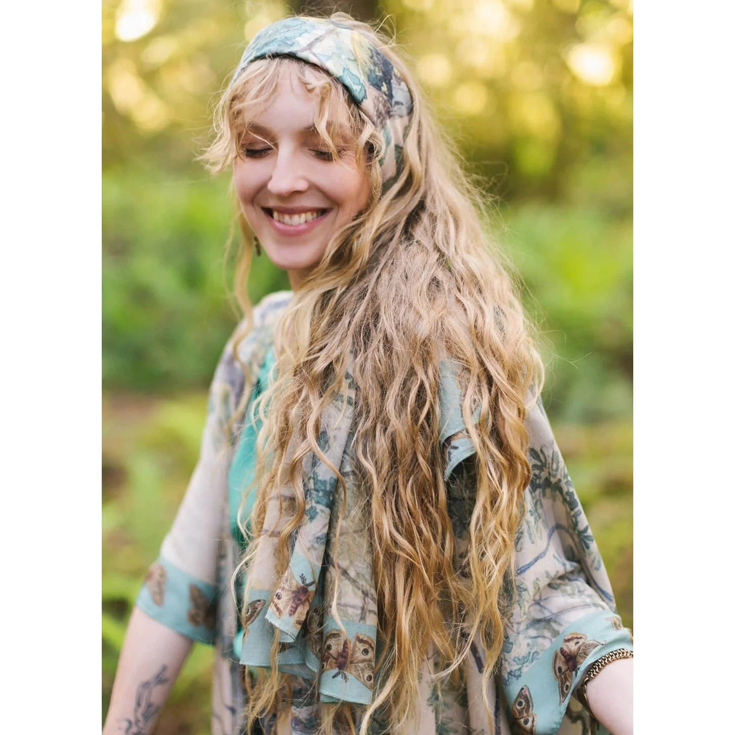 SCARF | EARTH AND SKY-Scarves & Wraps-MARKET OF STARS-Coriander