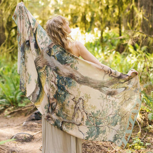 SCARF | EARTH AND SKY-Scarves & Wraps-MARKET OF STARS-Coriander