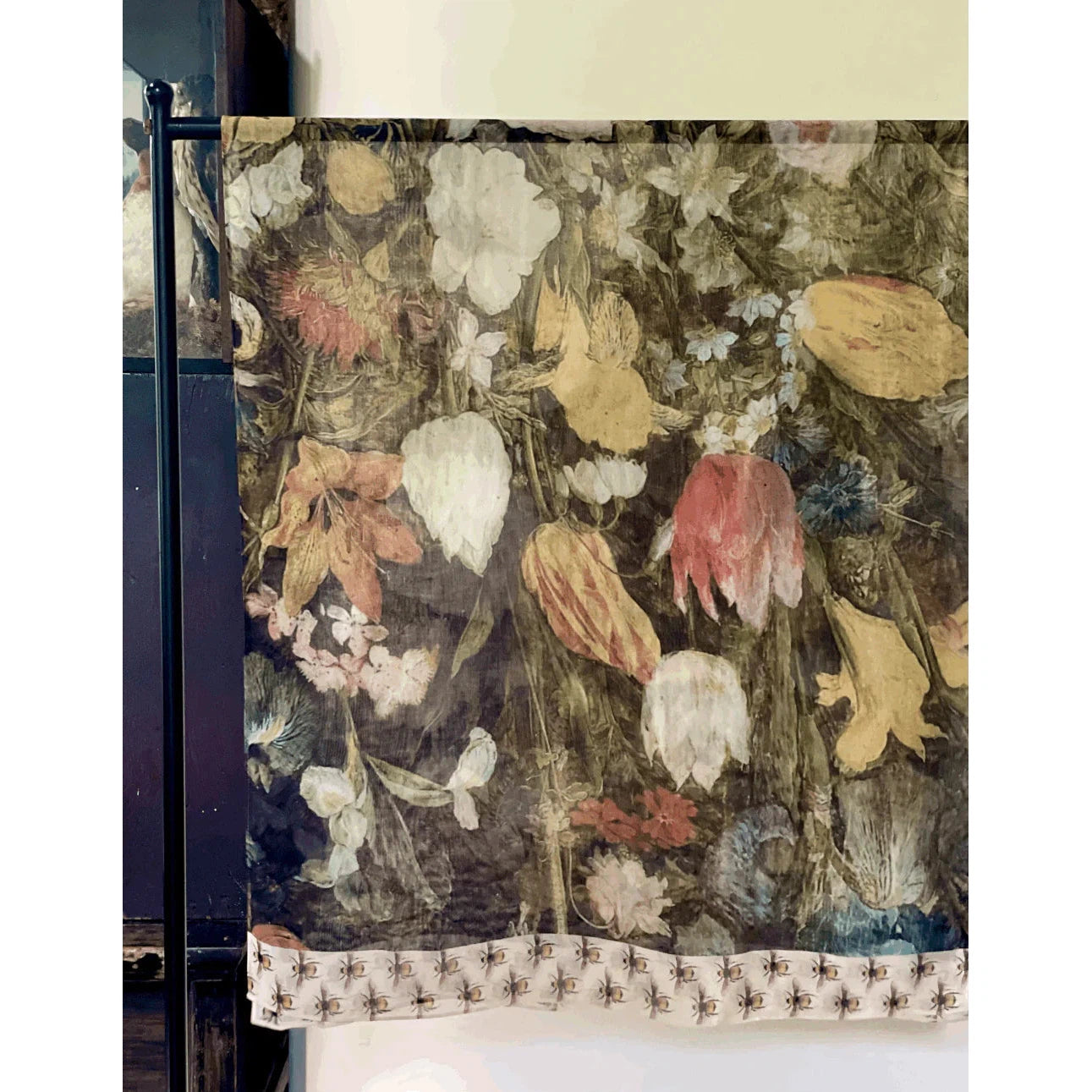 SCARF | I DREAM IN FLOWERS-Scarves & Wraps-MARKET OF STARS-Coriander