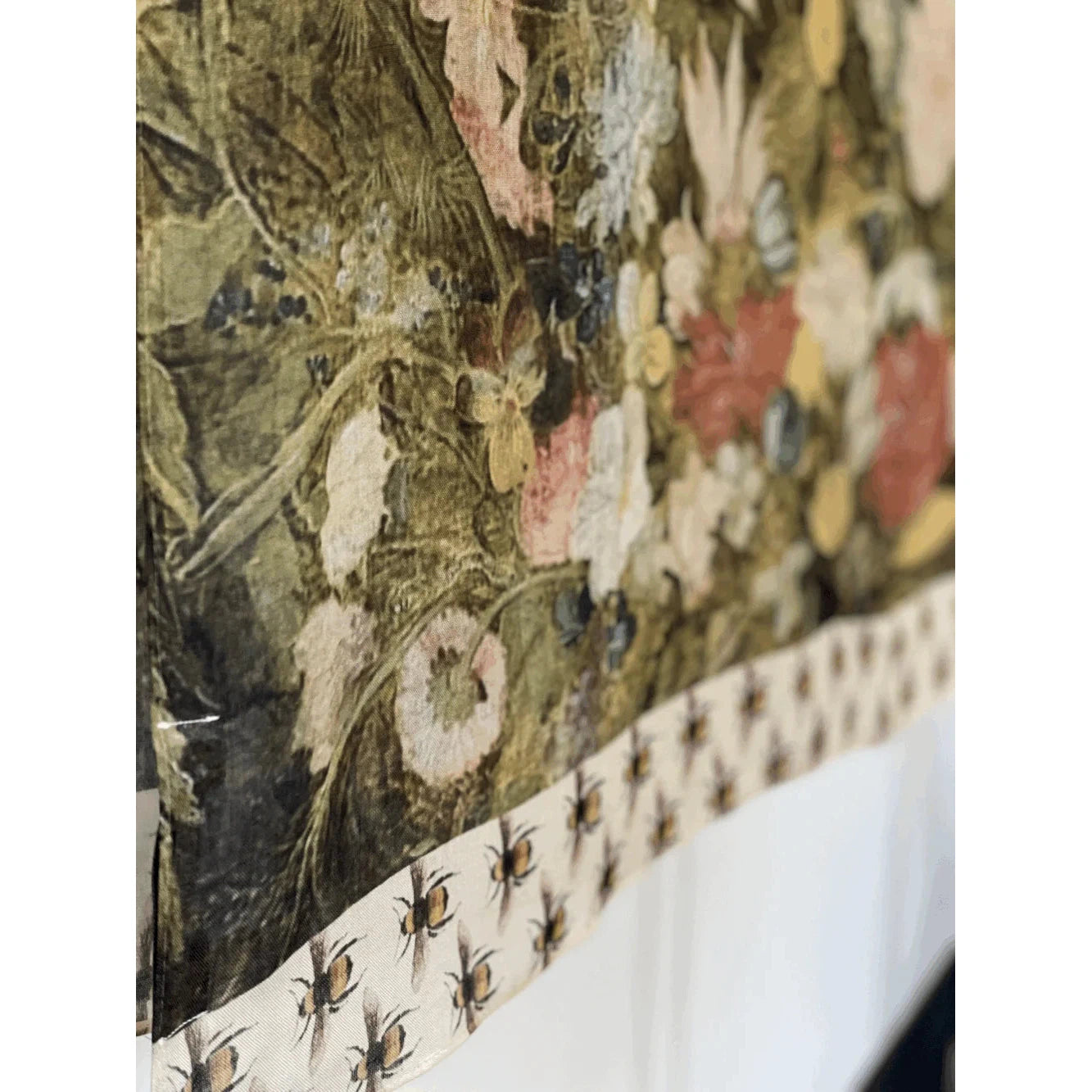 SCARF | I DREAM IN FLOWERS-Scarves & Wraps-MARKET OF STARS-Coriander