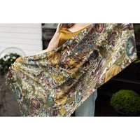 SCARF | LOVE GROWS WILD-Scarves & Wraps-MARKET OF STARS-Coriander