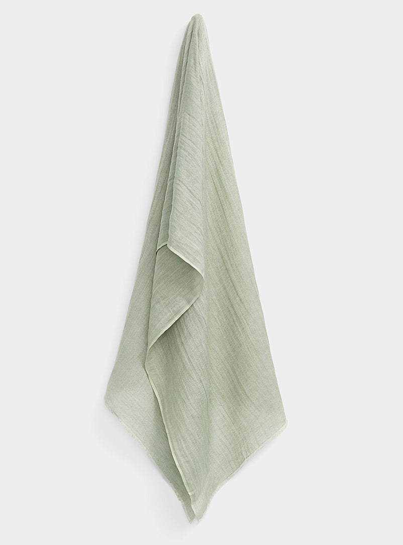 SCARF | SOLID COLOURED-Scarf-MOMENT BY MOMENT-Coriander