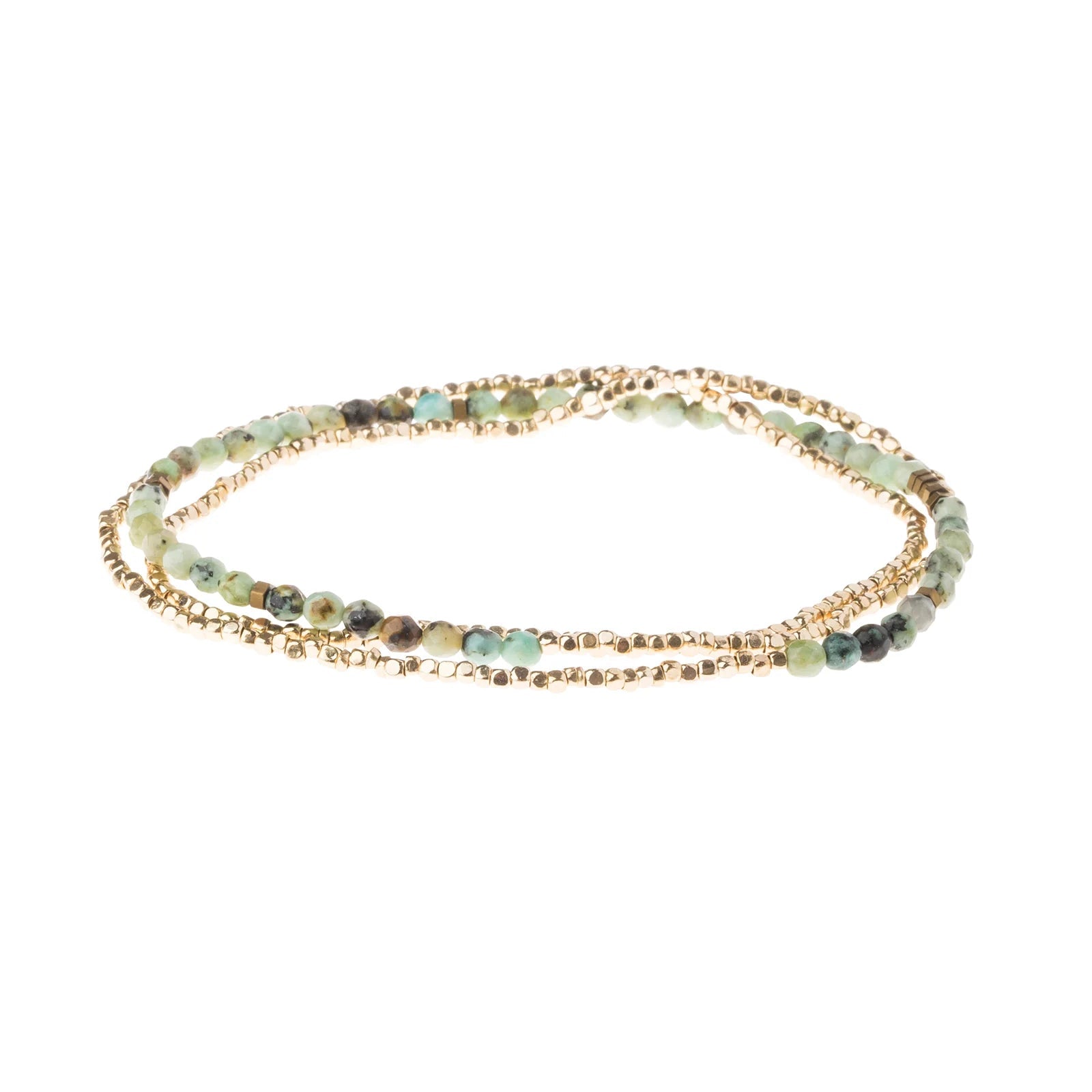 SCOUT BRACELET WRAPS - DELICATE-Bracelets-SCOUT-TURQUOISE-GOLD-Coriander