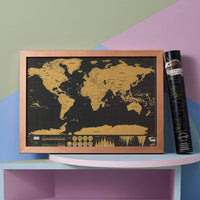 SCRATCH MAP | TRAVEL DELUXE-Home-LUCKIES-Coriander