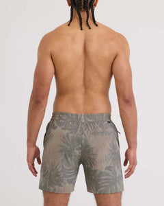 SEA TO SHORE 2N1 VOLLEY SHORTS 6" | PALM CANOPY KHAKI-Pant-SAXX-Coriander