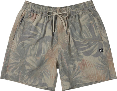 SEA TO SHORE 2N1 VOLLEY SHORTS 6" | PALM CANOPY KHAKI-Pant-SAXX-Coriander