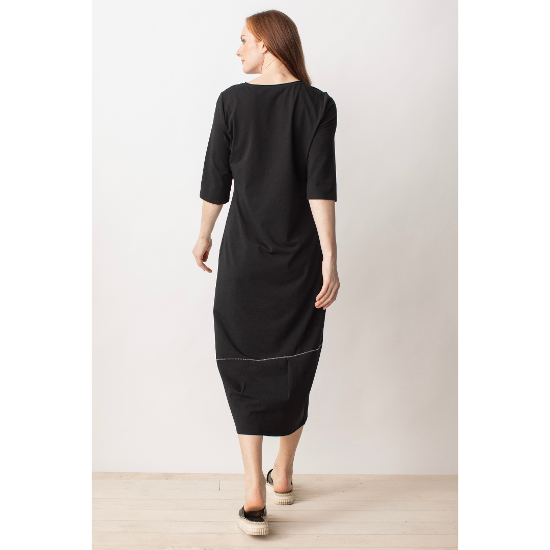 SEAMED DRESS-Dresses-LIV BY HABITAT-Coriander